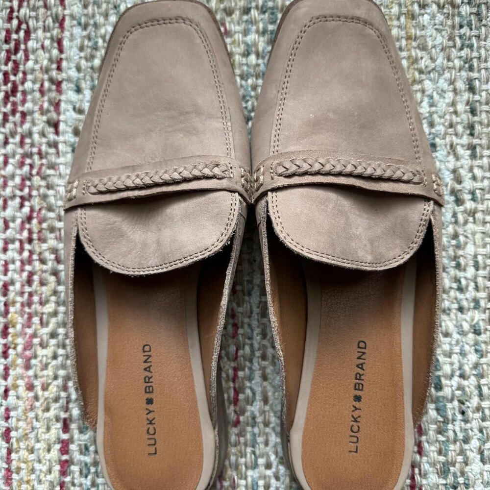 Lucky Brand Linox Mules - Size 8.5 (39.5)